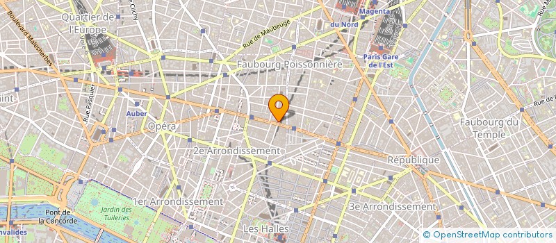 localisation de l'entreprise ROY HI FI à PARIS
