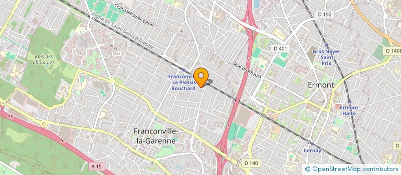 localisation de l'entreprise ROY IMMO  FRANCONVILLE