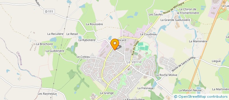 localisation de l'entreprise ROY ISABELLE ET HANOT FRANCE à CHANVERRIE