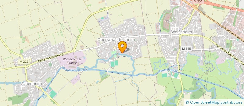 localisation de l'entreprise ROY JULIEN ALARME ET DOMOTIQUE  OBERSCHAEFFOLSHEIM