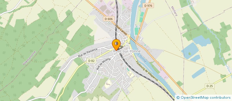 localisation de l'entreprise ROY-LOUIS  PONT-SUR-YONNE