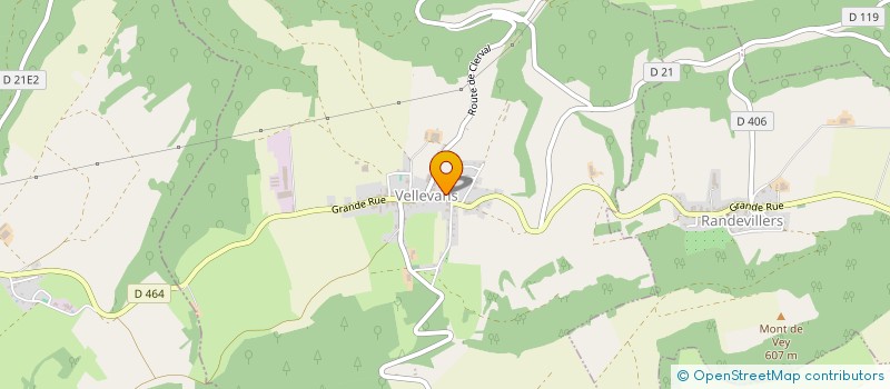 localisation de l'entreprise ROY PIERRE ET JEAN  SANCEY