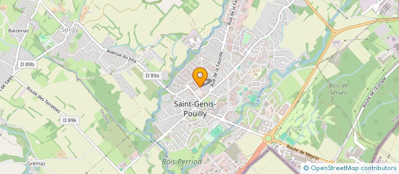 localisation de l'entreprise ROY - SAINT-GENIS à SAINT-GENIS-POUILLY