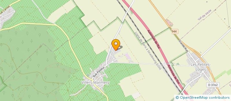 localisation de l'entreprise ROY-TOUSSAINT  VILLERS-MARMERY