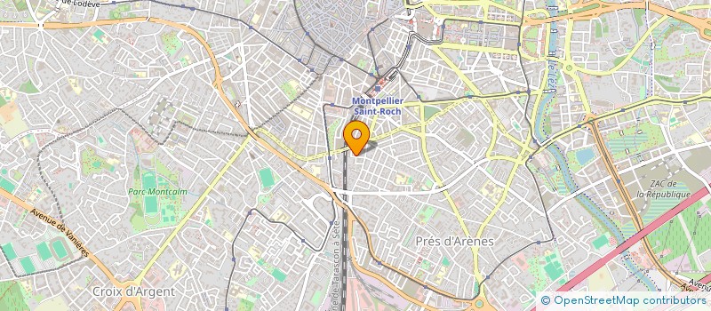 localisation de l'entreprise ROYA à MONTPELLIER