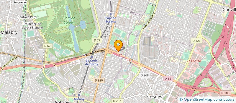 localisation de l'entreprise ROYAL à ANTONY