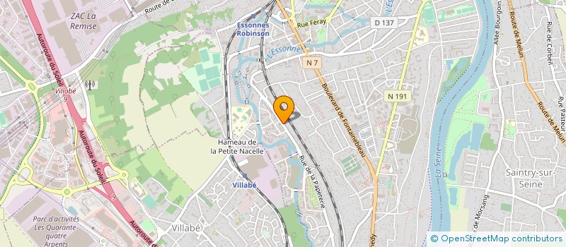 localisation de l'entreprise ROYAL à CORBEIL-ESSONNES