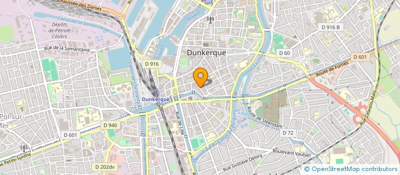 localisation de l'entreprise ROYAL à DUNKERQUE