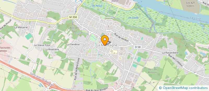 localisation de l'entreprise ROYAL  LA MONTAGNE