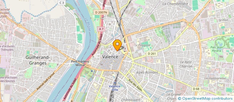 localisation de l'entreprise ROYAL à VALENCE