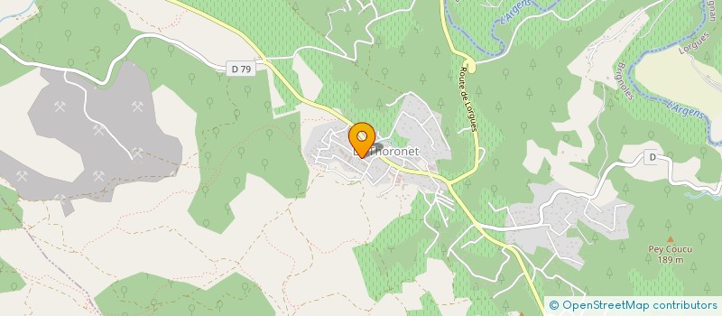 localisation de l'entreprise ROYAL ABBEY  LE THORONET