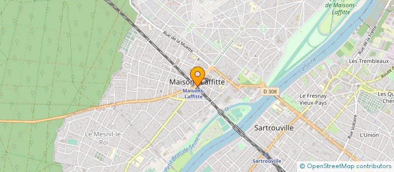 localisation de l'entreprise ROYAL AHIRAM à MAISONS-LAFFITTE