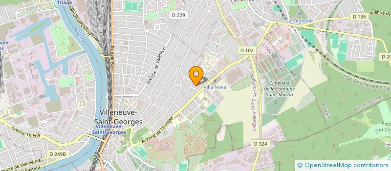 localisation de l'entreprise ROYAL AUTO LOC  VILLENEUVE-SAINT-GEORGES