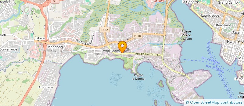 localisation de l'entreprise ROYAL AUTO SERVICES  BAIE-MAHAULT