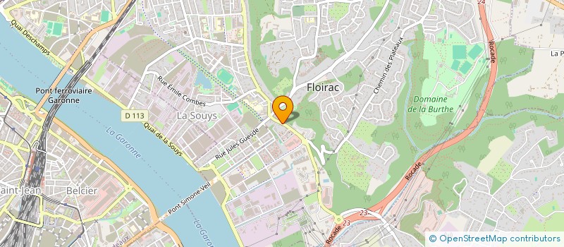 localisation de l'entreprise ROYAL B COIFFURE  FLOIRAC