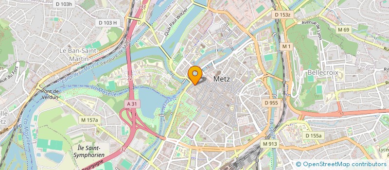 localisation de l'entreprise ROYAL BAO  METZ