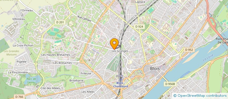 localisation de l'entreprise ROYAL BARBER  BLOIS