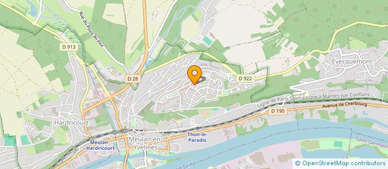 localisation de l'entreprise ROYAL BAT  MEULAN-EN-YVELINES