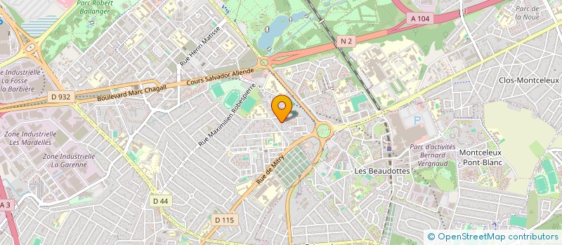 localisation de l'entreprise ROYAL BATI ISOLATION à AULNAY-SOUS-BOIS