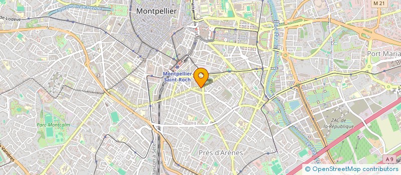 localisation de l'entreprise ROYAL BEAUTE à MONTPELLIER