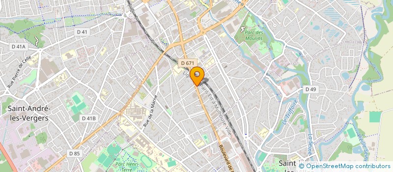 localisation de l'entreprise ROYAL BENGAL  TROYES