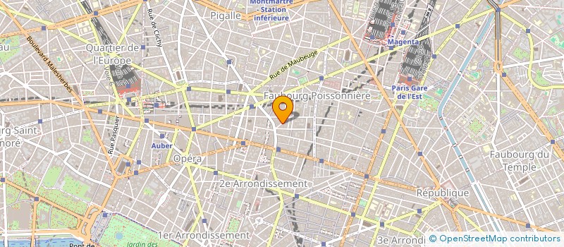 localisation de l'entreprise ROYAL BERGERE  PARIS
