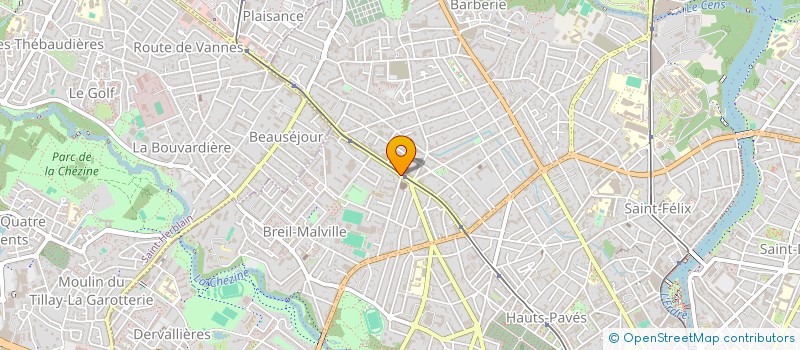 localisation de l'entreprise ROYAL BIKES à NANTES