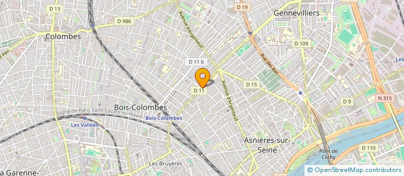 localisation de l'entreprise ROYAL BOIS COLOMBES à BOIS-COLOMBES