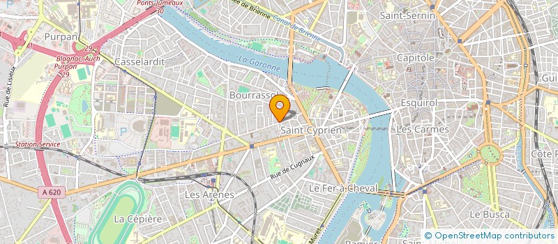 localisation de l'entreprise ROYAL BOXING  TOULOUSE
