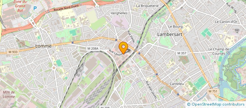localisation de l'entreprise ROYAL BREUILLET à LILLE