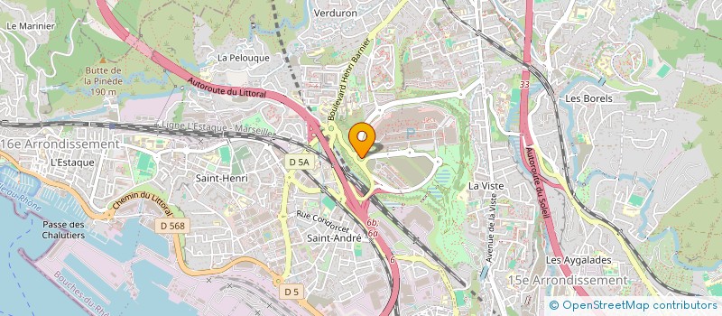 localisation de l'entreprise ROYAL BUFFET 131  MARSEILLE 16E ARRONDISSEMENT