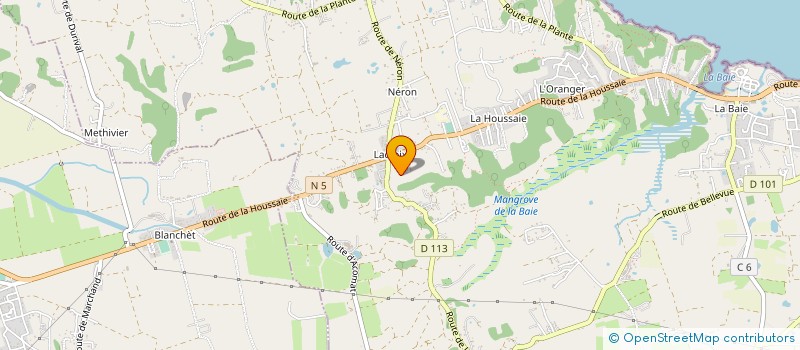 localisation de l'entreprise ROYAL CARAIBE GESTION à LE MOULE