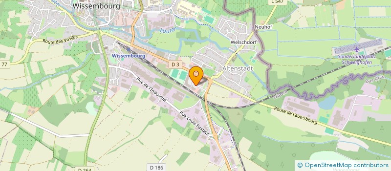 localisation de l'entreprise ROYAL CHINE  WISSEMBOURG