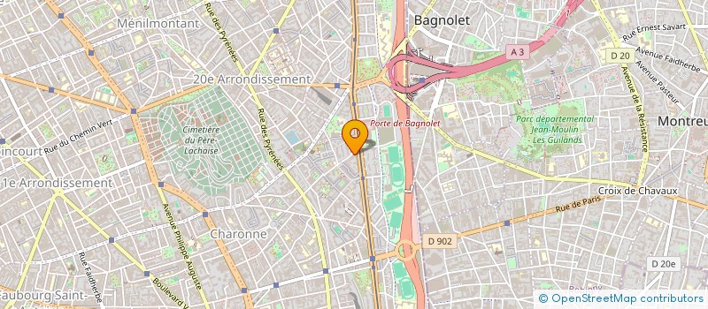 localisation de l'entreprise ROYAL CLIM à PARIS