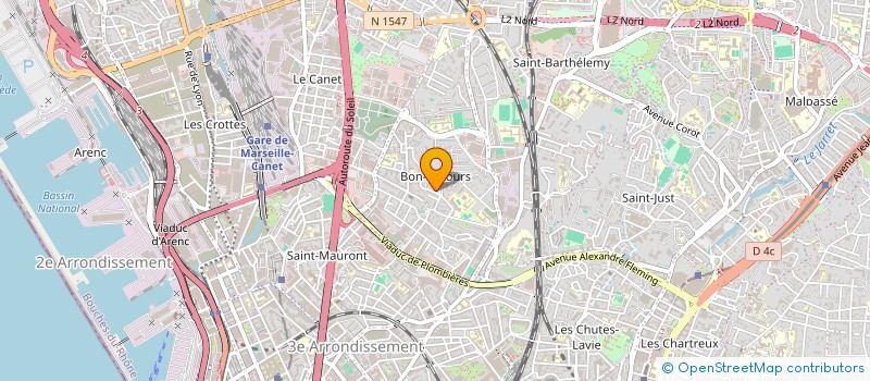 localisation de l'entreprise ROYAL CONCEPT à MARSEILLE