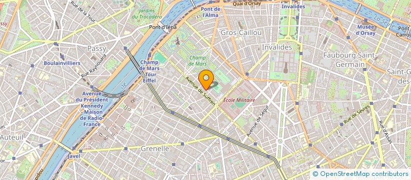 localisation de l'entreprise ROYAL CORP  PARIS