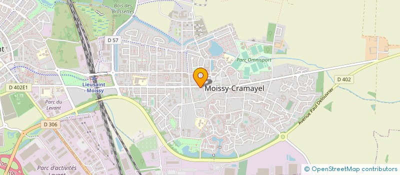 localisation de l'entreprise ROYAL CORPS à MOISSY-CRAMAYEL