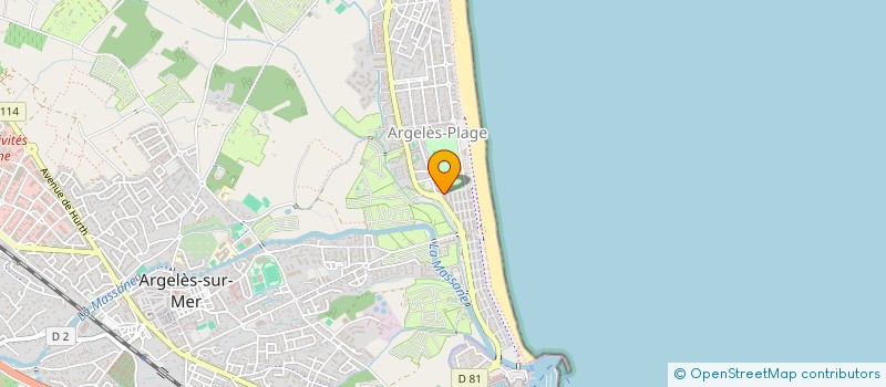 localisation de l'entreprise ROYAL D'ANGKOR à ARGELES-SUR-MER