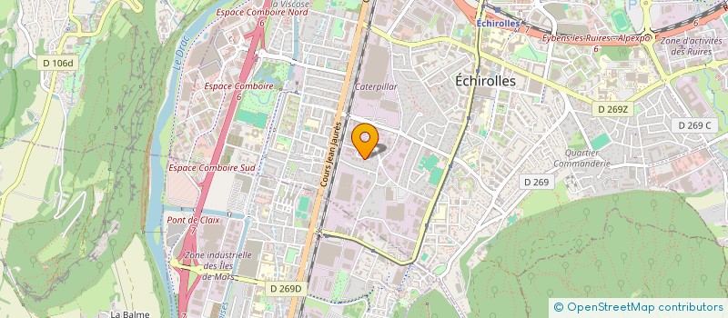 localisation de l'entreprise ROYAL DESSERT  ECHIROLLES