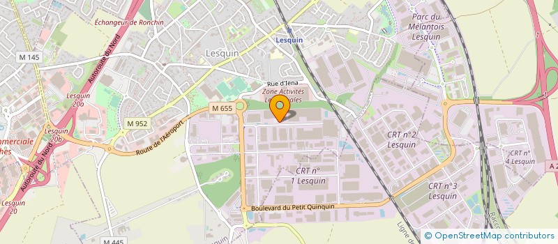 localisation de l'entreprise ROYAL DISTRIBUTION T.D.N. à LESQUIN