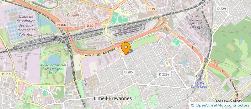 localisation de l'entreprise ROYAL DREAM à LIMEIL-BREVANNES