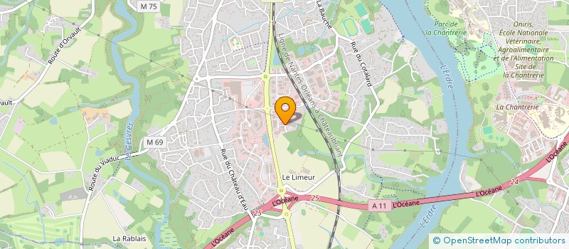 localisation de l'entreprise ROYAL EVENTS  LA CHAPELLE-SUR-ERDRE