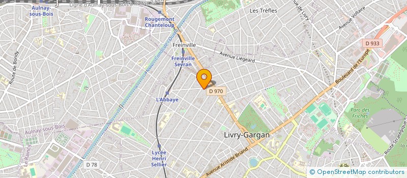 localisation de l'entreprise ROYAL EVENTS PARIS à LIVRY-GARGAN