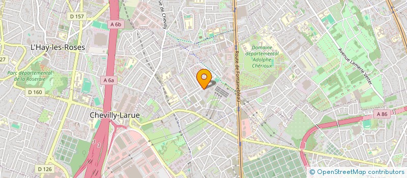 localisation de l'entreprise ROYAL EXO  CHEVILLY-LARUE