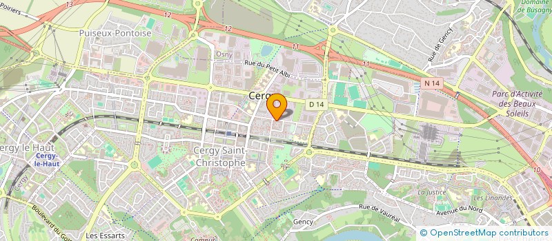 localisation de l'entreprise ROYAL FIRST SERVICES  CERGY