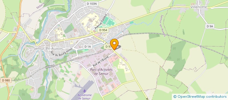 localisation de l'entreprise ROYAL FOOD à SEMUR-EN-AUXOIS
