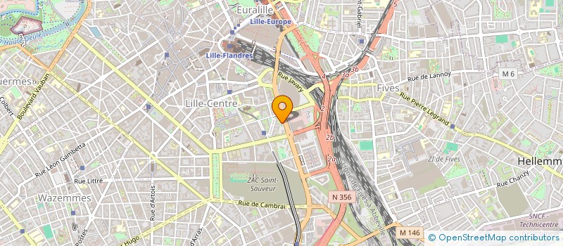 localisation de l'entreprise ROYAL FOOD CITY à LILLE