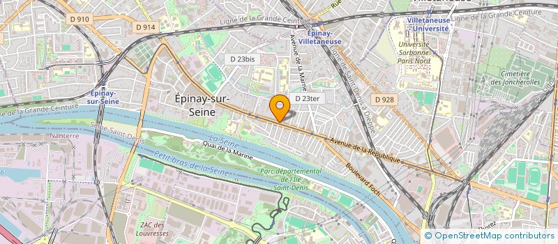 localisation de l'entreprise ROYAL FRITES à EPINAY-SUR-SEINE