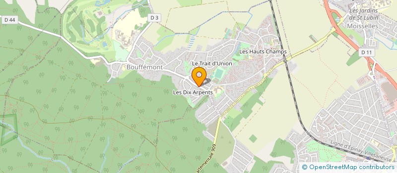 localisation de l'entreprise ROYAL FRITES  MARLY-LA-VILLE