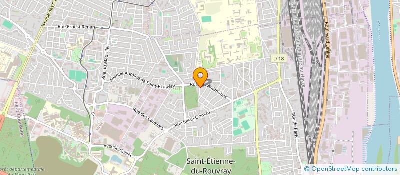 localisation de l'entreprise ROYAL FRUITS  SAINT-ETIENNE-DU-ROUVRAY